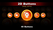 Casual UI Button 3 Screenshot 2