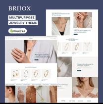 Brijox - A Luxurious Jewelry Shopify Theme Screenshot 12