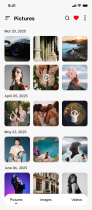 Gallery App  Android Source Code Screenshot 1