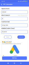 Finance Calculator - EMI Calculator - Android App Screenshot 20