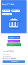 IFSC MICR Code Search Pro WordPress Plugin  Screenshot 3