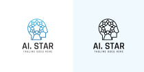 Ai Star Logo Template Screenshot 2